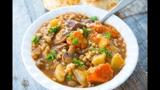 Beef amp Barley Stew [upl. by Minnaminnie]