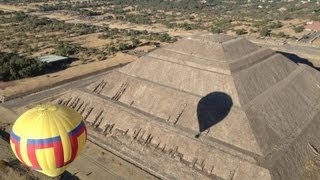 Vuelo en Globo sobre Teotihuacan [upl. by Monaco]