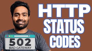 HTTP Status Code Explained  11 Popular HTTP Status Codes with explanation  Bad Gateway 502  Demo [upl. by Mena]