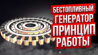 Бестопливный генератор Принцип работы обзор БТГ и их схемы [upl. by Orgalim]