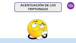 ✅ La ACENTUACIÓN de los TRIPTONGOS Bien explicado y con EJEMPLOS [upl. by Eelnayr]