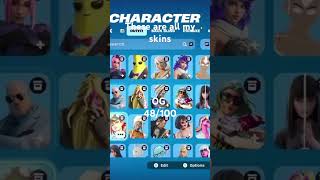 All my fortnite skins [upl. by Neelra]