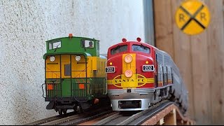 Big Model Trains Running In and Out Of My House [upl. by Battiste864]