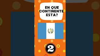 🌎🔍 ¿Puedes Adivinar el Continentequiz shorts quizculturageneral paratii [upl. by Enitsud757]