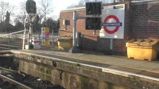 Full Journey On A Semi Fast Metropolitan Line From Watford To Aldgate [upl. by Elrebma248]