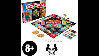 Monopoly Super Mario Bros un viaggio nostalgico… ma troppo lungo per i piccoli giocatori [upl. by Allez]