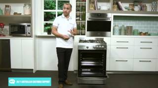 Euromaid GEGFS60 Freestanding Gas Oven Stove overview by expert  Appliances Online [upl. by Erie409]