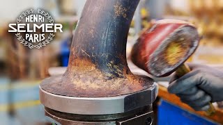 How Legendary Saxophones are Made  Selmer Paris Factory Tour [upl. by Saixela159]