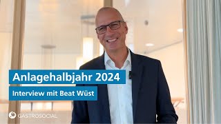 Anlagehalbjahr 2024 – Interview mit Beat Wüst [upl. by Kealey539]