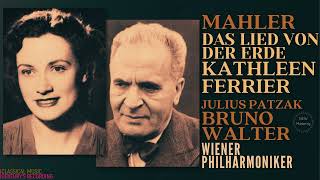 Mahler  The Song of the Earth Ctrc Kathleen Ferrier Bruno Walter Wierner Philharmoniker [upl. by Roe]