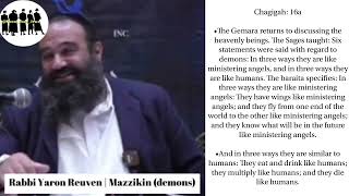 Rabbi Yaron Reuven  Mazzikin demons [upl. by Zerdna]