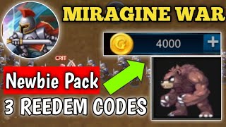 REEDEM CODES FOR MIRAGINE WAR 2024 [upl. by Yesiad]