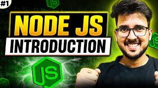 Intoduction to Nodejs amp Learn basics of javascript  Backend development tutorial [upl. by Junno]