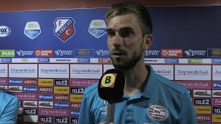 Davy Pröpper na de winst van PSV op FC Utrecht [upl. by Cita]