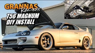 GRANNAS Racing Supra T56 Magnum DIY Install Part 2 [upl. by Fugazy]