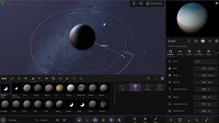 Universe sandbox Making a Trinary system [upl. by Tacita]