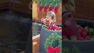 Want a candy cane candy funny random pool icequeen short subscribe christmas [upl. by Burdett]