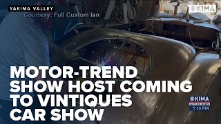 MotorTrend Show Host coming to Vintiques Car show [upl. by Toy]