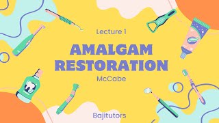 Amalgam Cavity design lecture 5 [upl. by Bonnie]