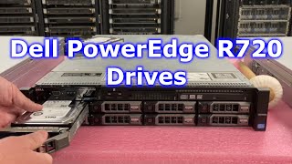 Dell PowerEdge R720 HDDs amp SSDs  Hard Drives  Solid State Drives  Testing with Dell Diagnostics [upl. by Cchaddie]