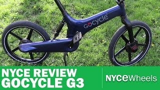 GoCycle G3  High Tech Electric Bike Review [upl. by England]