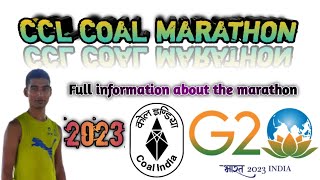 COAL MARATHON  26th March 2023  Organized by CCL at Ranchi [upl. by Raymonds]