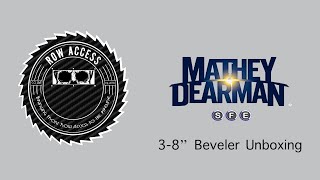 Mathey Dearman 38quot Beveler 5k Giveaway Details [upl. by Ametaf]