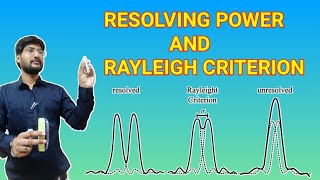 Rayleigh Criterion for limit of Resolution  Rayleigh Criterion of Resolution  Resolving Power [upl. by Akenit822]