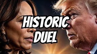 Historic FaceOff Kamala VS Trump [upl. by Nap]