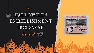 Halloween Embellishment Box Swap 28 by kraftykaboose [upl. by Nylloh402]