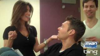 Idol Makeup Artist Mezhgan Hides Ryans Scar  Behind The Scenes  On Air With Ryan Seacrest [upl. by Ihsir]