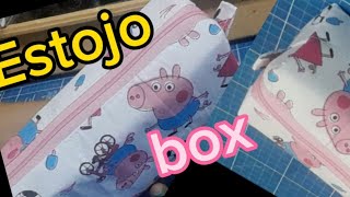 Estojo Box com vies passo a passo [upl. by Yliah450]