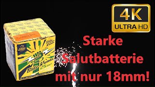 Funke Iskra Line Blitz Rums 25 Starke Salut Batterie [upl. by Araht]