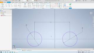 Autodesk Inventor 2021  How to Dimension to Edge of Circle [upl. by Elleiand]