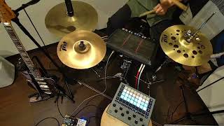 Hiphop Jazz Drum Practice 03 with SPDSX Circuit Rhythm [upl. by Roid]