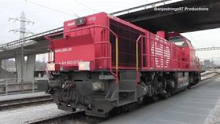 Exclusive Access  Muttenz Freight Yard  Marshalling Yard Basel [upl. by Anirbed]