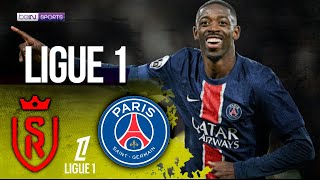 Stade Reims vs PSG  Ligue 1 HIGHLIGHTS  092124  beIN SPORTS USA [upl. by Oirasan]