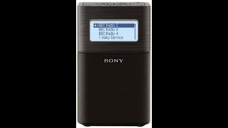 SONY XDR V1btd bluetooth DAB radio sound test małe ale z wielkim dzwiekiem [upl. by Mihe]