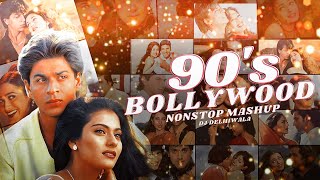 90s Bollywood Nonstop Mashup 2023  Best 90s Bollywood Evergreen Songs Mashup  DJ DeLhiwala [upl. by Hesper252]