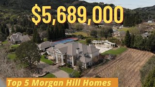 Morgan Hills 5 Most Expensive Homes [upl. by Hauser]