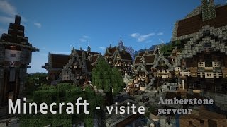 Minecraft  serveur Amberstone nouveautés 19 [upl. by Alius]