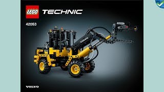 42053 B Volvo L30G LEGO® Technic Manual at the Brickmanuals Instruction Archive [upl. by Noside]