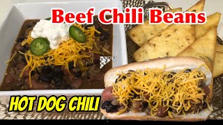 CHILI RECIPE Hot Dog Chili  Quick Easy and deliciouswajib di coba ini enak  Sevgi Ceto [upl. by Yllitnahc]