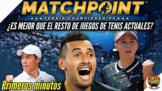 Matchpoint Tennis Championship en PS5  ¿Es mejor que el resto de juegos de Tenis [upl. by Nahtanaj]