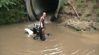 raptor 660 badlands tube crash [upl. by Nnelg205]