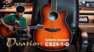 กีตาร์หลังเต่า Ovation Celebrity Standard CS24 [upl. by Eirelam]