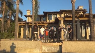 VISITING THE FAZE HOUSE LA  FaZe Rug [upl. by Anialeh]