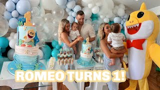 ROMEOS 1ST BIRTHDAY PARTY [upl. by Mcquade]