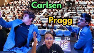 Why did Magnus Carlsen call the arbiter against Pragg  Tata Steel Chess India 2024 [upl. by Ynaitirb579]