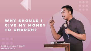 Why Should I Give My Money To Church  Stephen Prado [upl. by Ttezil261]